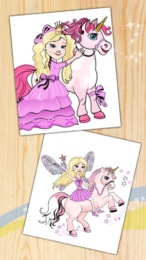 Unicorn & pegasus coloring pages – Premium(圖1)-速報App