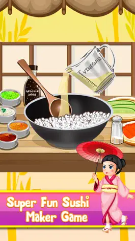 Game screenshot Sushi Food Maker Cooking Kid Game (Girls & Boys) mod apk