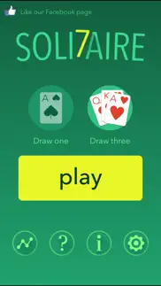 solitaire 7: a quality app to play klondike iphone screenshot 3