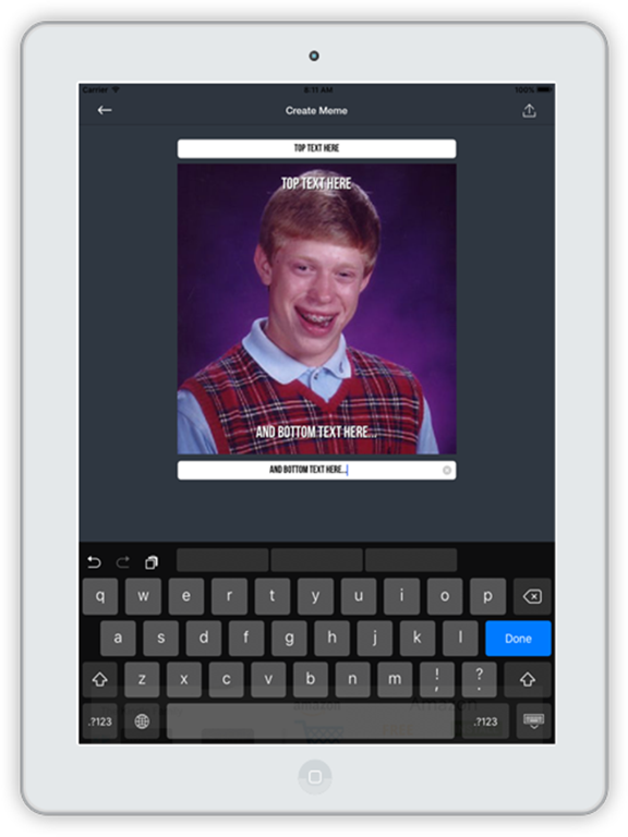 Screenshot #6 pour Meme Générateur App gratuit