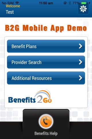 Benefits2Go screenshot 2