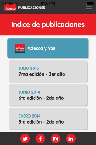 Adecco Publicaciones screenshot 2