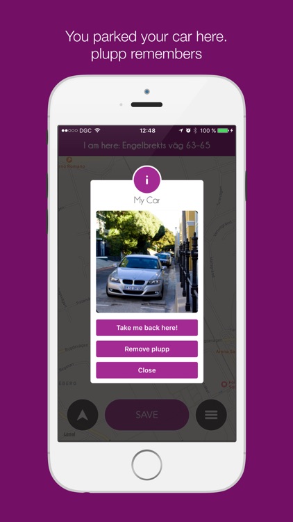 plupp - helps you find your way back