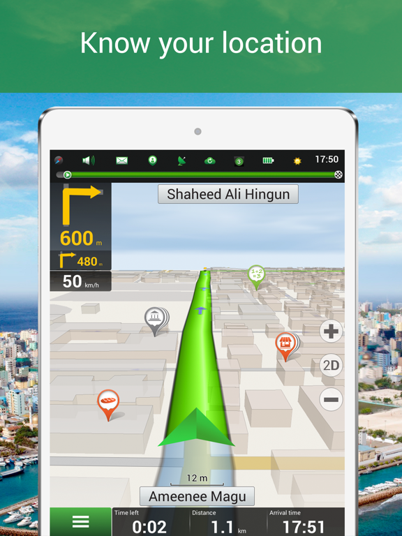 Screenshot #4 pour Navitel Navigator Maldives