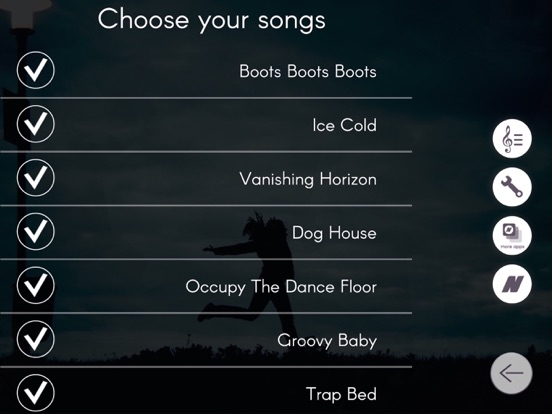 Screenshot #5 pour Fitness Workout Music