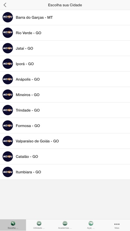 Achou Barra do Garças