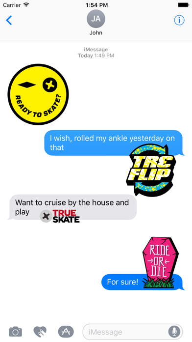 True Skate Stickersのおすすめ画像5