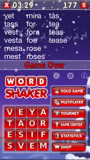 word shaker christmas iphone screenshot 2