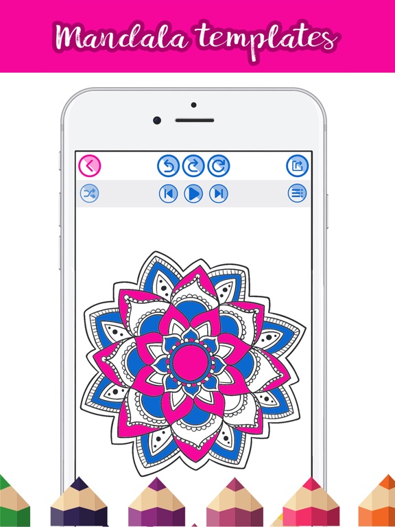 Coloring Book for Kids and Adults – Free Draw.ing iPad screenshot