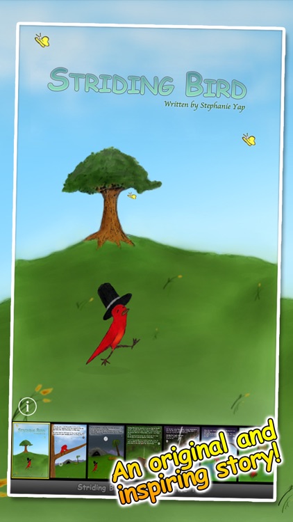 Striding Bird - An inspirational tale for kids screenshot-0