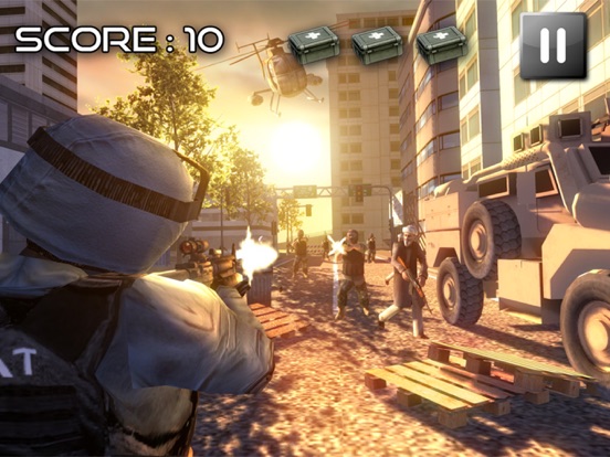 Delta SWAT Commando Conflict iPad screenshot