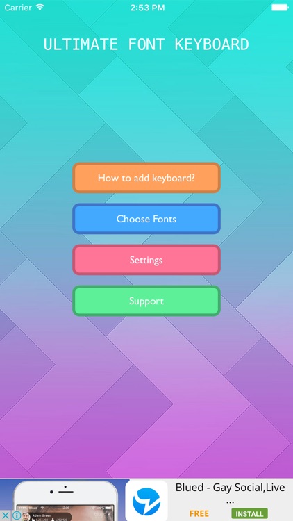 Ultimate Font Keyboard - Awesome fonts on keyboard