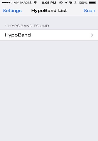 HypoBand 1.1 screenshot 2