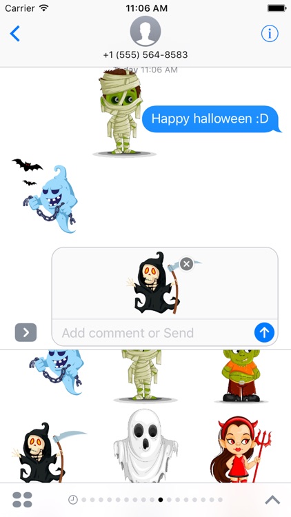 Halloween Sticker, Emoji - Fv Pack 03