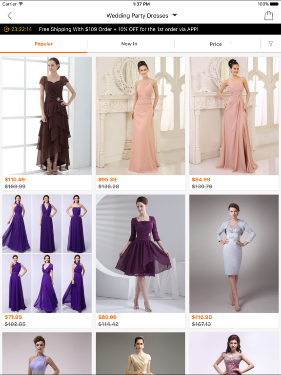 Milanoo Fashion Shopping HD app screenshot 2