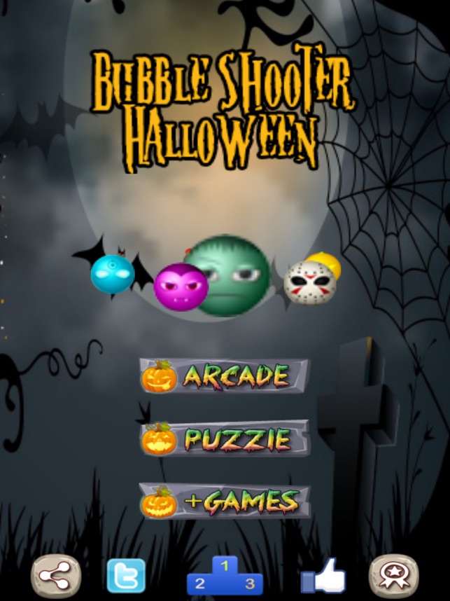 🕹️ Play Bubble Shooter Game: Free Online Halloween Bubble Shooting Video  Game for Kids & Adults