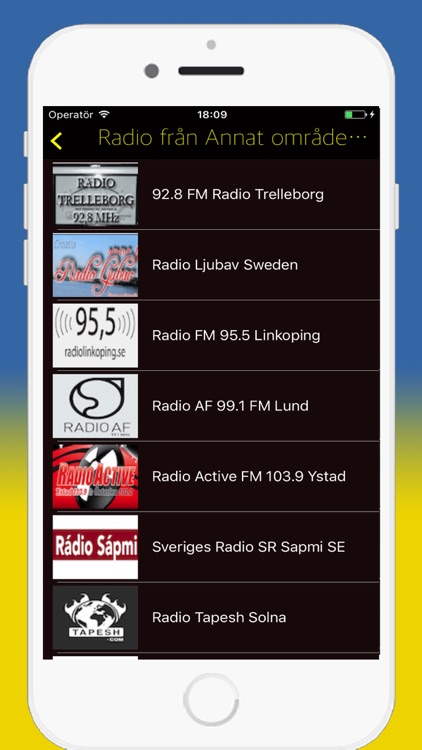 Radio Sweden FM AM - Live Radios Stations Swedish