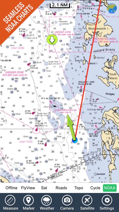 Chesapeake Bay Navigation Charts