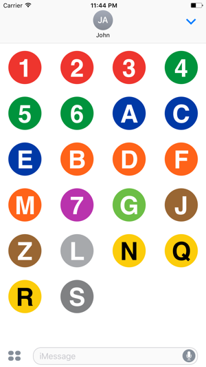 Subway Stickers - New York City(圖1)-速報App