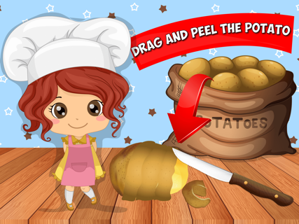 French Fries Maker-Cook Eat & Learn for kids screenshot 5