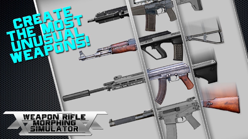 #2. Weapon Rifle Morphing Simulator (iOS) 由: Alina Sapolgina