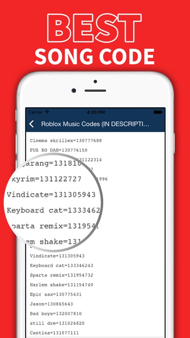 Roblox Free Music Codes