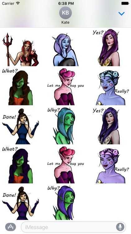 Elves Sticker Pack