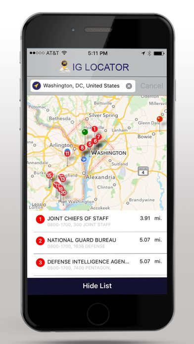 Screenshot #2 pour DAIG Locator