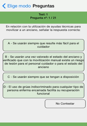 Auxiliar Enfermeria Opos screenshot 2