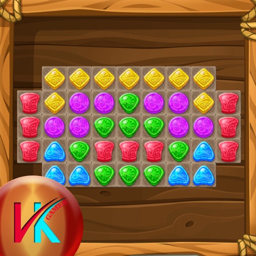 Match The Gem Puzzle Game iOS App