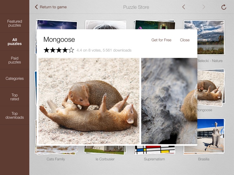 1000 Jigsaw Puzzles - real jigsaw in your hands!