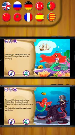 Game screenshot Tale of the Little Mermaid - interactive books mod apk