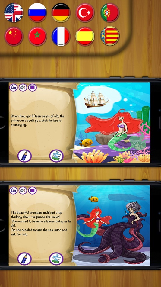 Tale of the Little Mermaid - interactive books - 1.3 - (iOS)