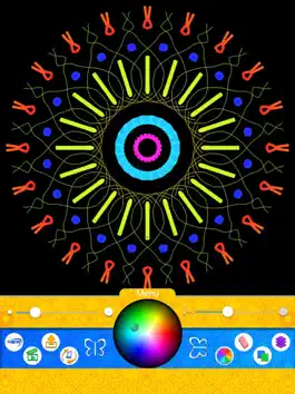 Game screenshot KaleidoDraw — a kaleidoscope drawing pad hack