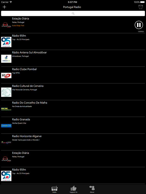 Screenshot #5 pour Portuguese Radio