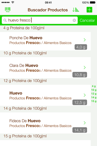Protein-Check: Discover Top High Protein Rich Foods List for the best Power Diet screenshot 3