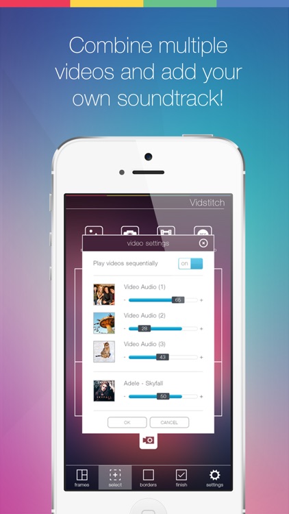 Vidstitch Pro for Instagram - Video Frames Collage screenshot-4