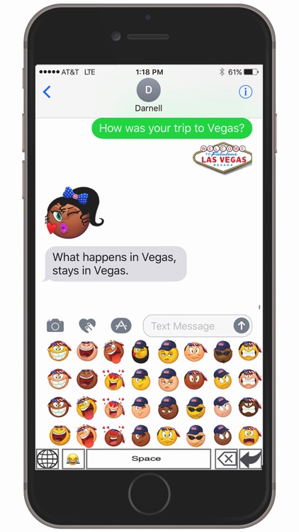 USA Sam-oji – American emoji keyboard icons