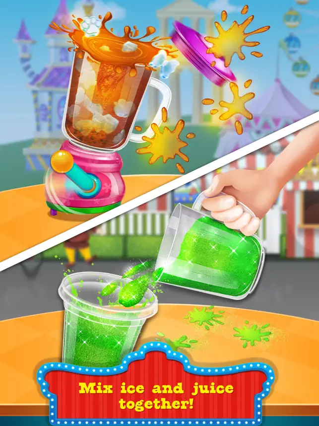 Captura de Pantalla 4 Hacer bebidas Crazy Slushy iphone