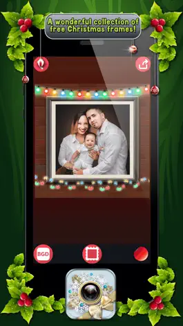Game screenshot Christmas Photo Frames Edit.or with Xmas Sticker.s mod apk
