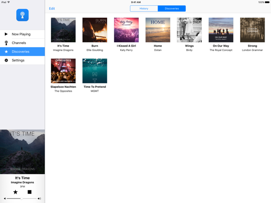 Radio Netherlands iPad screenshot 2 - Music app
