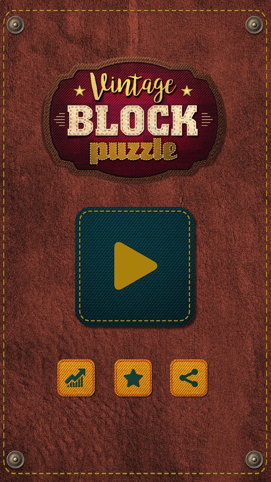 #1. Vintage Block Puzzle Game (iOS) Podle: Athena Studio