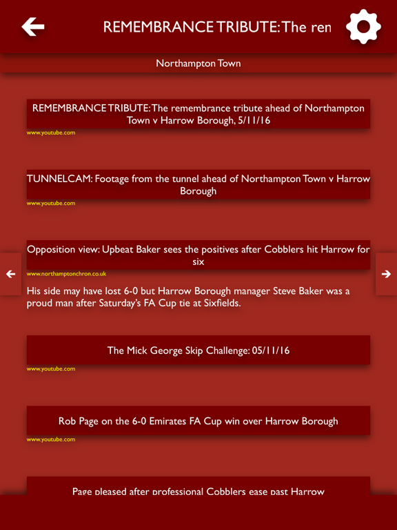 Screenshot #6 pour All The News - Northampton Town Edition