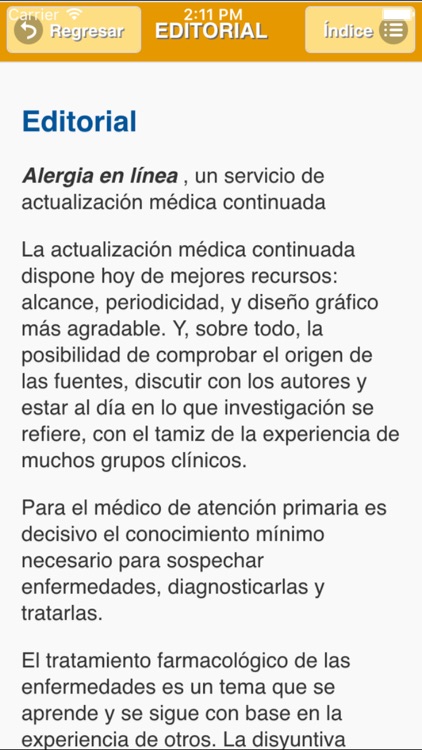 Alergia en Línea screenshot-3