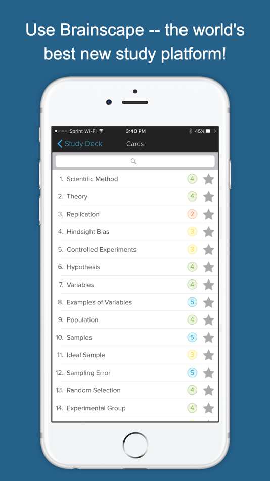 #5. AP Psychology Exam Prep (iOS) By: Brainscape