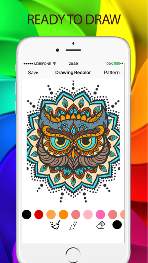 Drawing Pad - a relaxing coloring book for a dults(圖3)-速報App