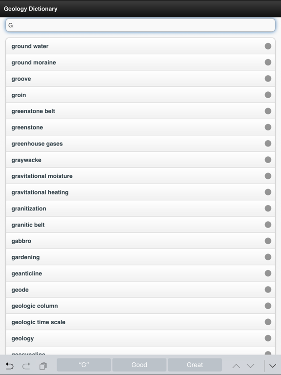 Geology Dictionary Offline