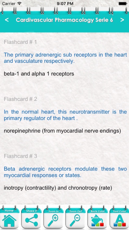 Cardiovascular Pharmacology 4500 Flashcards & Quiz screenshot-3