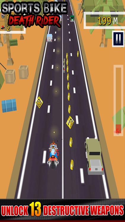 Sports Bike Death Rider - Free 3D Dirt Bike Racing screenshot-3