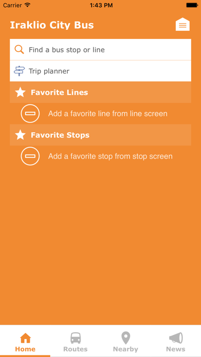 Screenshot #1 pour Iraklio City Bus